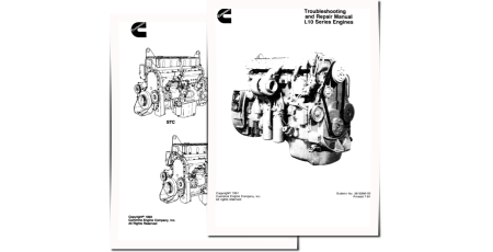 L10 Series Diesel Engines set of Service Manuals (cum-L10)