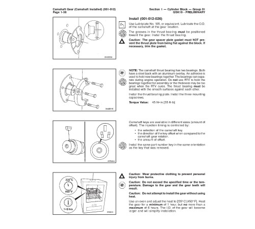 Cummins QSK19 Diesel Engines set of Service Manuals