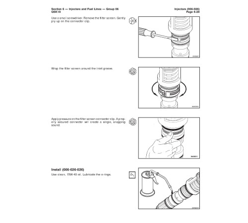 Cummins QSK19 Diesel Engines set of Service Manuals