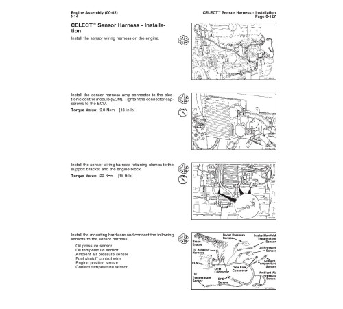 Cummins N14 Diesel Engines set of Service Manuals (cummins-N14)