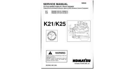 (Nissan) K21,K25 Engines (app.for FG15..18(HC,HT,ST)(US,LS)-17,FG20..30(C,T,ST,HT,SHT)(US,LS)-14 Service Manual (K21-K25_SM300)
