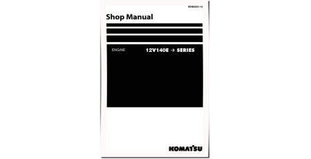 SAA12V140E-3 Diesel Engines (Japan) Workshop Manual (SEN00291-14)