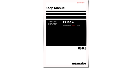 PC130-8 (SN from C30001) Crawler Excavators (Thailand) Workshop Manual (SEN03763-00TH)