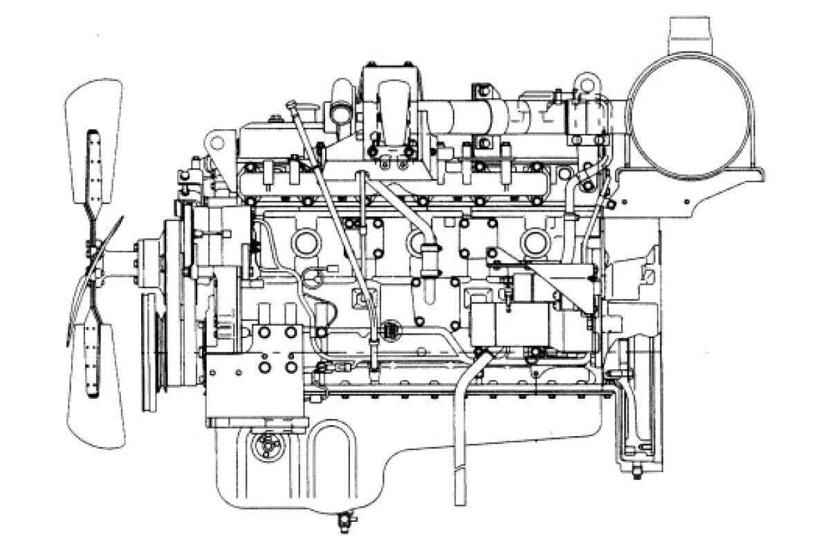 Komatsu S6D108-2, SA6D108-2 and SAA6D108-2 Diesel Engines (Japan) Workshop Manual (SEBM006906) Komatsu S6D108-2, SA6D108-2 and SAA6D108-2 Diesel Engines (Japan) Workshop Manual (SEBM006906)