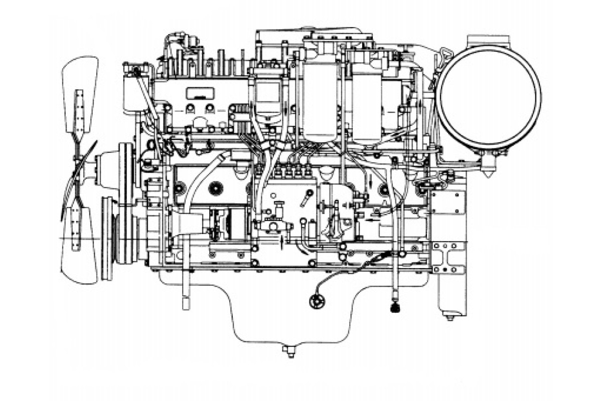 Komatsu 6D125-2, S6D125-2, SA6D125-2 and SAA6D125-2 Diesel Engines (Japan) Workshop Manual (SEBM006410) Komatsu 6D125-2, S6D125-2, SA6D125-2 and SAA6D125-2 Diesel Engines (Japan) Workshop Manual (SEBM006410)
