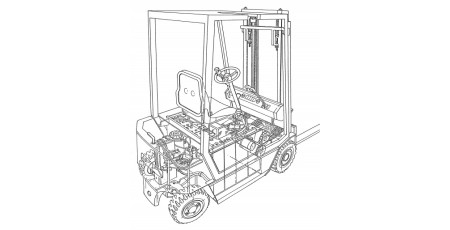 FB16-1E, FB18-1E and FB20-1E Electric Forklift Trucks Workshop Manual (FB16_20.1E-BE1)