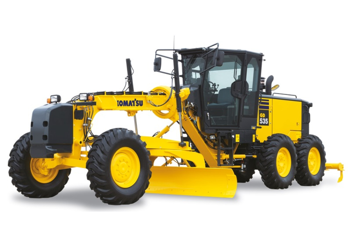 Komatsu GD535-5 (SN from 1001) Motor Graders Workshop Manual (SEN06606-03)
