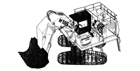 (Demag) H185S (SN: 6081) Hydraulic Shovels (Germany) Operate and Maintenance manual (H185S06081OMM)