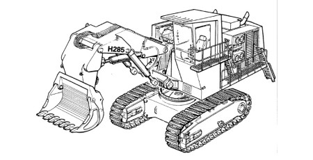 (Demag) H285S (SN: 78094, 78111, 78113) Hydraulic Shovels (Germany) Workshop Manual (H285S78094SM)