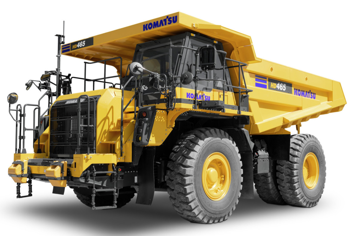 Komatsu HD465-8E0 and HD605-8E0 (SN from 35001) Dump Trucks Workshop Manual (SEN06768-02)