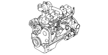 KDC410 and KDC610 Diesel Engines (USA) set of Service Manuals (CEBD610)