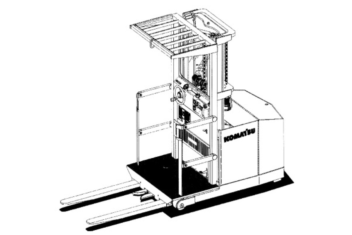 Komatsu MPF15-1A Order Pickers Service Manual (MPF15-1A_SM034A) Komatsu MPF15-1A Order Pickers Service Manual (MPF15-1A_SM034A)