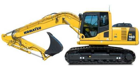 PC160LC-7K (SN from K40001) Crawler Excavators Workshop Manual (UEBM002200)