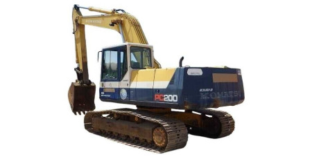 PC200-5, PC200LC-5, PC220-5 and PC220LC-5 Crawler Excavators (Japan) Operate and Maintenance manual (SEAD02050501)