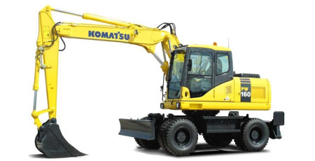 PW160-7K (SN from K40001) Wheeled Excavators (Belgium) Workshop Manual (UEBM002500)