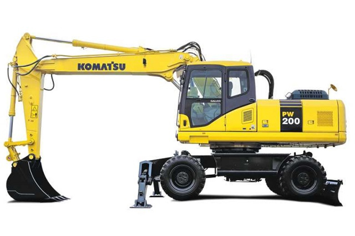 Komatsu PW200-7KA and PW220-7KA (SN: K40001-) Wheeled Excavators (UK) Operate and Maintenance manual (UEAM002501) Komatsu PW200-7KA and PW220-7KA (SN: K40001-) Wheeled Excavators (UK) Operate and Maintenance manual (UEAM002501)
