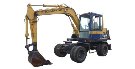 PW60-3 (SN from 02001) Wheeled Excavators (Japan) Operate and Maintenance manual (SEAM020B0303)