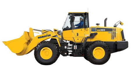 WA320-6 (SN from A35001) 4WD Wheeled Loaders with 6D107E-1 engines (USA) Operate and Maintenance manual (CEAM023302)