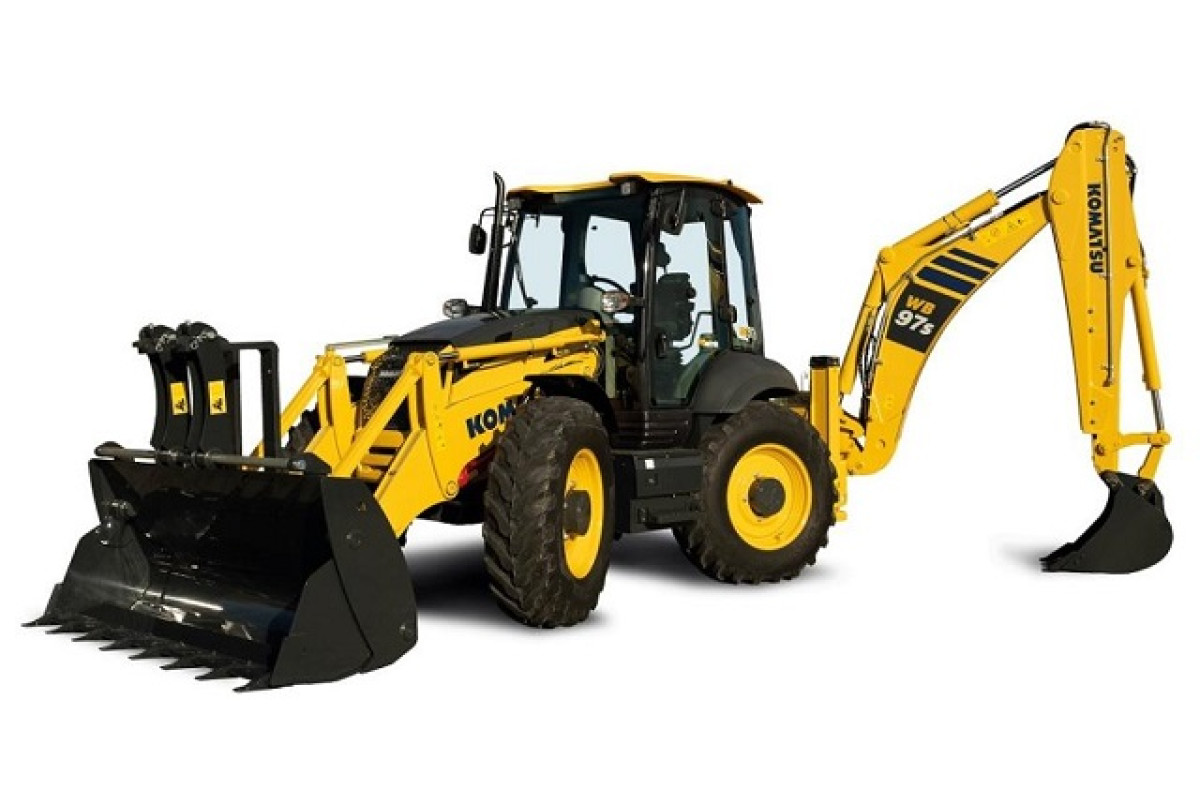 Komatsu WB97S-8 (SN from F40001) Backhoe Loaders Workshop Manual (WENBM00200)