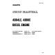 Komatsu 4D94LE, 4D98E Diesel Engines (Applicable for FD20/25/30-17, FD20H/25H/30H/35A-17 Forklift Trucks) Workshop Manual (4D94E17-BE2)