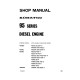 Komatsu 4D95,6D95L Diesel Engines (app.to FD33..70N-4;FD20..80-5,FD20..30H-8,FD20..30-10 Forklift Trucks) Shop Manual(4D96-6D95L_SM009)