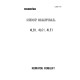 Komatsu (Isuzu) 4LB1, 4LB1T, 4LC1, 4LE1 Diesel Engines (Applicable to FD10L/14L/16L/18L-16 Forklift Trucks) Shop Manual (4LBCE1-BE1)