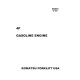 Komatsu Toyota 4P Gasoline Engines Workshop Manual (4P-BE1_SM005)