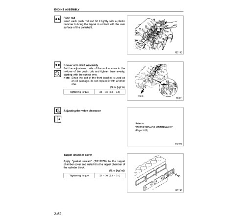 Komatsu (Isuzu) 6BG1, 6BG1T Diesel Engines (app.to FD100/115/135/150/160E/180/200Z-6,FD150/180/200Z-5 Forklift) Shop Manual (6BG1T-BE2) Komatsu (Isuzu) 6BG1, 6BG1T Diesel Engines (app.to FD100/115/135/150/160E/180/200Z-6,FD150/180/200Z-5 Forklift) Shop Manual (6BG1T-BE2)