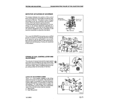 Komatsu 6D102-1, S6D102-1 Diesel Engines (Applicable to FD35..40Z-7; FD35..80-7 Forklift Trucks) Workshop Manual (6D102E-BE1_SM104) Komatsu 6D102-1, S6D102-1 Diesel Engines (Applicable to FD35..40Z-7; FD35..80-7 Forklift Trucks) Workshop Manual (6D102E-BE1_SM104)