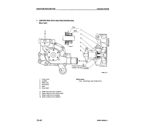 Komatsu 6D95L-1 Diesel Engines (app.to FD33..45-4; FD35..80-5; FD50..70E-5/6; SD23/25-3 Forklift Trucks) Shop Manual (6D95L-BE2_SM002) Komatsu 6D95L-1 Diesel Engines (app.to FD33..45-4; FD35..80-5; FD50..70E-5/6; SD23/25-3 Forklift Trucks) Shop Manual (6D95L-BE2_SM002)