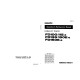 Komatsu FD100-6, FD115-6, FD135-6, FD150E-6, FD160E-6 Diesel Forklift Trucks Operate and Maintenance manual (AEE06E1-01)