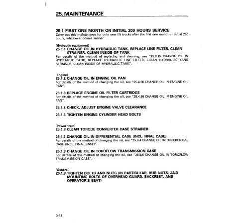 Komatsu FD100-6, FD115-6, FD135-6, FD150E-6, FD160E-6 Diesel Forklift Trucks Operate and Maintenance manual (AEE06E1-01) Komatsu FD100-6, FD115-6, FD135-6, FD150E-6, FD160E-6 Diesel Forklift Trucks Operate and Maintenance manual (AEE06E1-01)