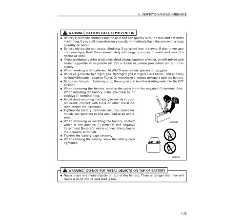 Komatsu FD100-7, FD115-7, FD135-7, FD150E-7, FD160E-7 (SN:6001-) Diesel Forklift Trucks Operate and Maintenance manual (AEE07E1-01) Komatsu FD100-7, FD115-7, FD135-7, FD150E-7, FD160E-7 (SN:6001-) Diesel Forklift Trucks Operate and Maintenance manual (AEE07E1-01)
