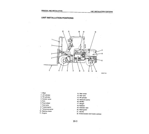 Komatsu FD40-7, FD40Z-7, FD45-7 Diesel Forklift Trucks, FG40-7, FG40Z-7, FG45-7 LPG Forklift Trucks Workshop Manual (BEC07C1-01_SM180) Komatsu FD40-7, FD40Z-7, FD45-7 Diesel Forklift Trucks, FG40-7, FG40Z-7, FG45-7 LPG Forklift Trucks Workshop Manual (BEC07C1-01_SM180)