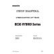 Komatsu BE30 Hybrid FB20HB-11 and FB25HB-11 (SN from M254-817001) Forklift Trucks set of Workshop Manuals (BHB11E1-02)