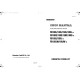 Komatsu FB10RL/S-12, FB13RL/S-12, FB15RJ(W)-12, FB15RL/S-12, FB18RJ(W)-12, FB18RL/S-12 Electric Reach Truck Shop Manual (BRA12E1-01)