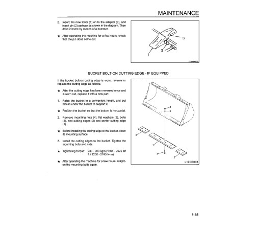 Komatsu WA500-1-LE (SN from A61001) 4WD Wheeled Loaders (Japan) Operate and Maintenance manual (CEAM000300) Komatsu WA500-1-LE (SN from A61001) 4WD Wheeled Loaders (Japan) Operate and Maintenance manual (CEAM000300)