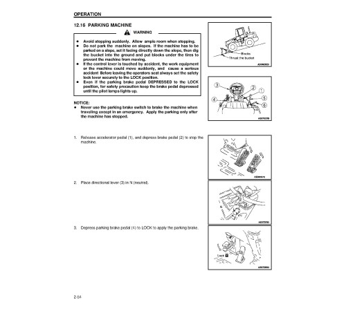 Komatsu WA180-3-L and WA180L-3 4WD Wheeled Loaders (Japan) Operate and Maintenance manual (CEAD001301) Komatsu WA180-3-L and WA180L-3 4WD Wheeled Loaders (Japan) Operate and Maintenance manual (CEAD001301)
