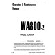 Komatsu WA800-2-LC (SN from A20020) 4WD Wheeled Loaders (USA) Operate and Maintenance manual (CEAD002201)
