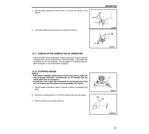 Komatsu WA120-3 and WA120L-3 4WD Wheeled Loaders (Japan) Operate and Maintenance manual (CEAD002302) Komatsu WA120-3 and WA120L-3 4WD Wheeled Loaders (Japan) Operate and Maintenance manual (CEAD002302)