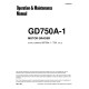 Komatsu GD750A-1 (SN from 7001) Motor Graders (USA) Operate and Maintenance manual (CEAD002402)