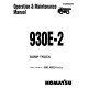 Komatsu 930E-2 (SN: A30224-30245) Electric Dump Trucks (USA) Operate and Maintenance manual (CEAD006600)