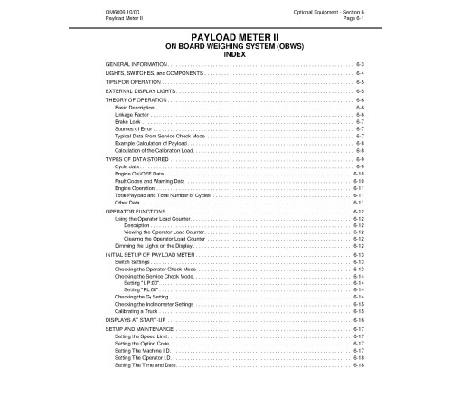 Komatsu 730E (SN: A30181-30211) Electric Dump Trucks (USA) Operate and Maintenance manual (CEAD006700) Komatsu 730E (SN: A30181-30211) Electric Dump Trucks (USA) Operate and Maintenance manual (CEAD006700)