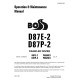 Komatsu D87E-2 (SN from P90001) and D87P-2 (SN from P92001) Crawler Dozers (USA) Operate and Maintenance manual (CEAD007302)