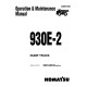 Komatsu 930E-2 (SN: A30246-30291) Electric Dump Trucks (USA) Operate and Maintenance manual (CEAD010001)