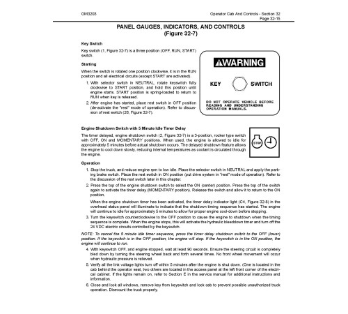 Komatsu 930E-3 (SN: A30304-30309) Electric Dump Trucks (USA) Operate and Maintenance manual (CEAD010200) Komatsu 930E-3 (SN: A30304-30309) Electric Dump Trucks (USA) Operate and Maintenance manual (CEAD010200)