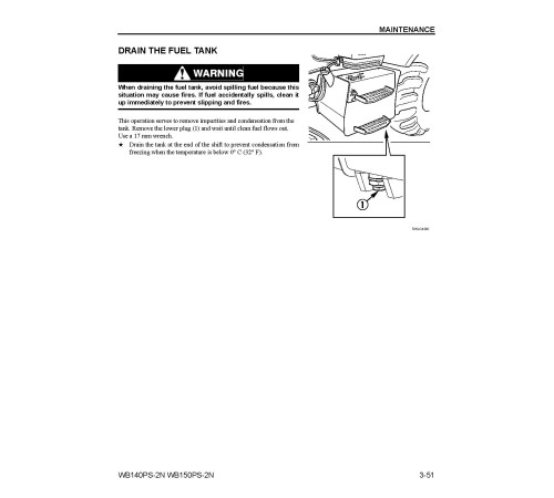 Komatsu WB140PS-2-N and WB150PS-2-N Backhoe Loaders (USA) Operate and Maintenance manual (CEAD010800) Komatsu WB140PS-2-N and WB150PS-2-N Backhoe Loaders (USA) Operate and Maintenance manual (CEAD010800)
