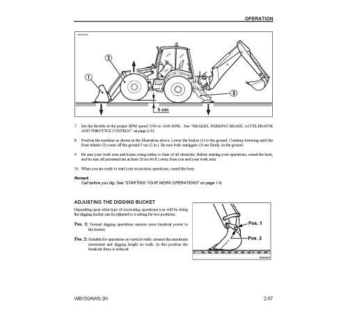 Komatsu WB150AWS-2-N (SN: A90001-90001) Backhoe Loaders (USA) Operate and Maintenance manual (CEAD010900) Komatsu WB150AWS-2-N (SN: A90001-90001) Backhoe Loaders (USA) Operate and Maintenance manual (CEAD010900)