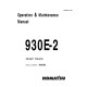 Komatsu 930E-2 (SN: A30292) Electric Dump Trucks (USA) Operate and Maintenance manual (CEAD011700)