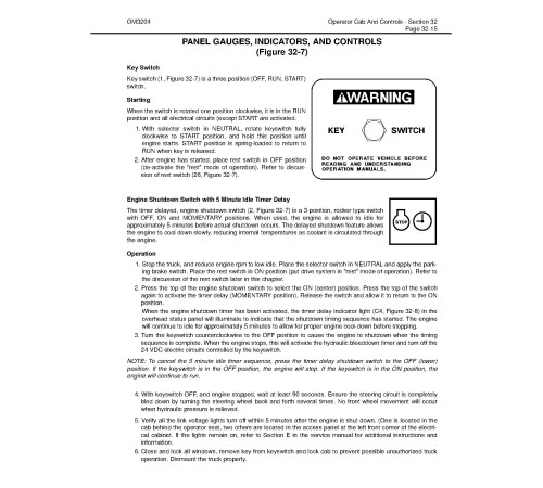Komatsu 930E-2 (SN: A30296-30297) Electric Dump Trucks (USA) Operate and Maintenance manual (CEAD012000) Komatsu 930E-2 (SN: A30296-30297) Electric Dump Trucks (USA) Operate and Maintenance manual (CEAD012000)